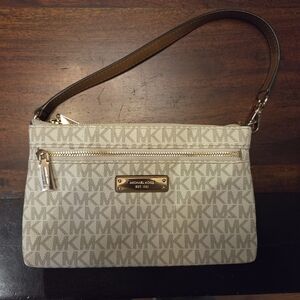 Michael Kors Monogram Wristlet